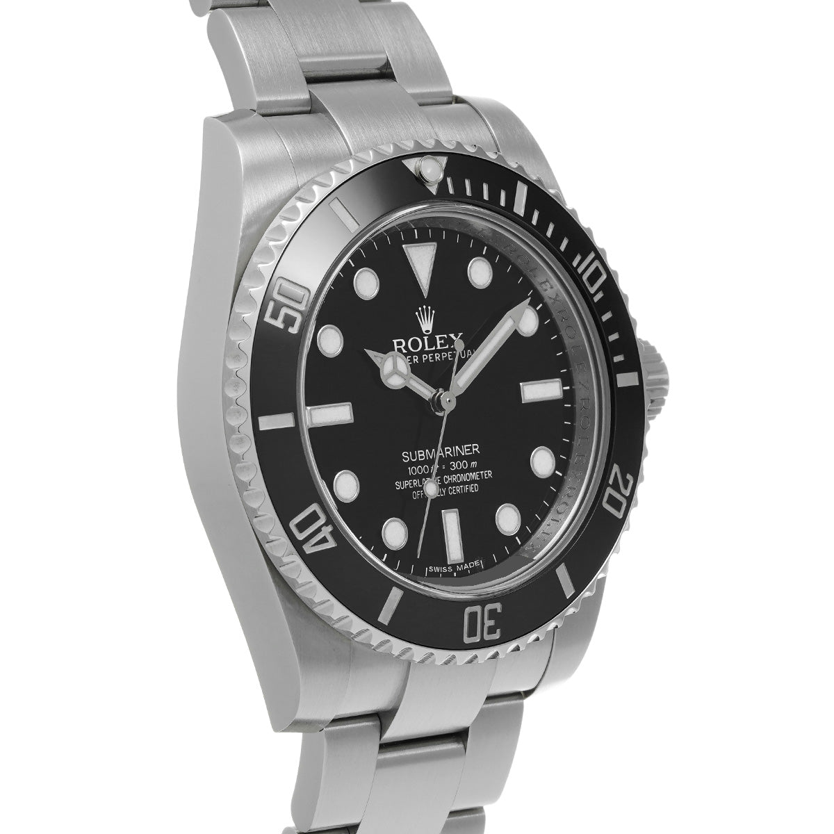 Submariner 114060 Random Serial Black ROLEX Men's [Pre-Owned].