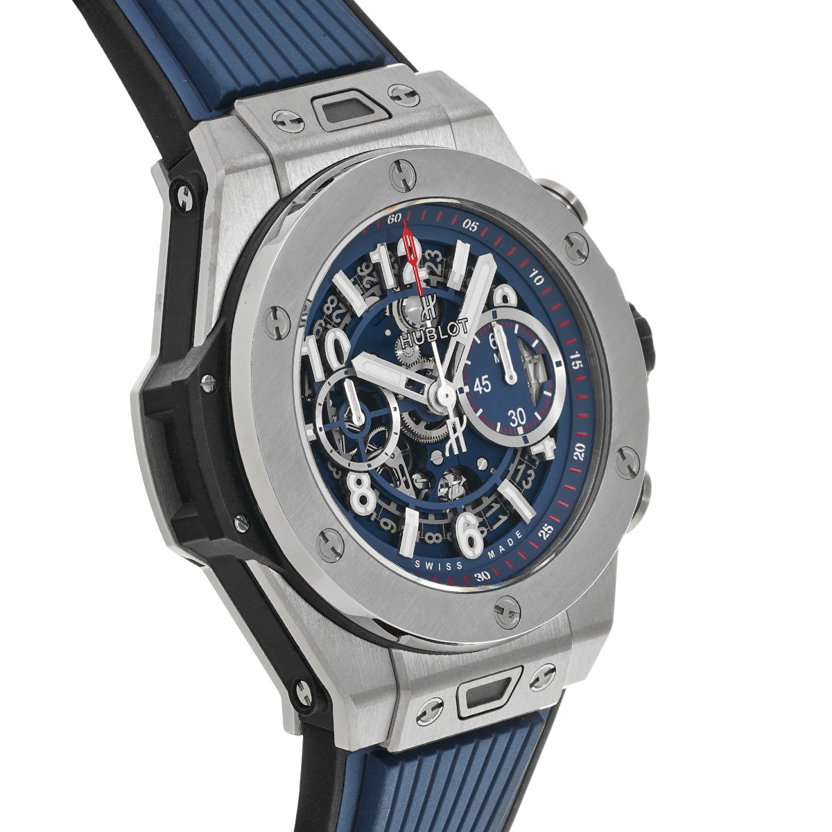 Big Bang Unico Titanium Blue 411.NX.5179.RX Blue HUBLOT Men's [Pre-Owned]
