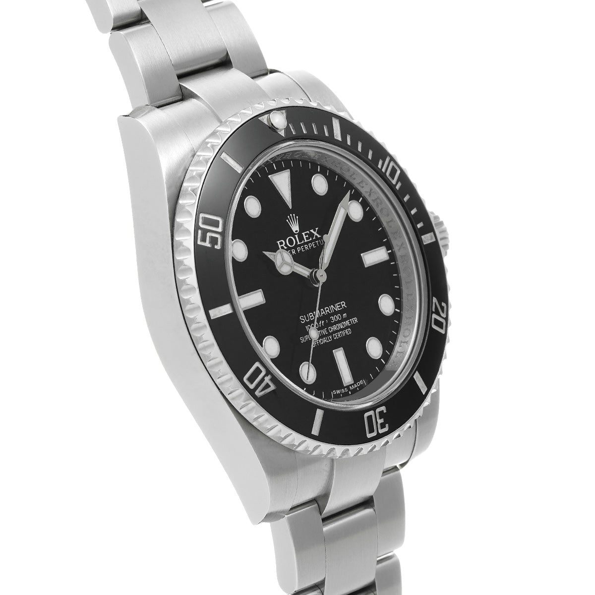 Submariner 114060 Random Serial Black ROLEX Men's [Pre-Owned].