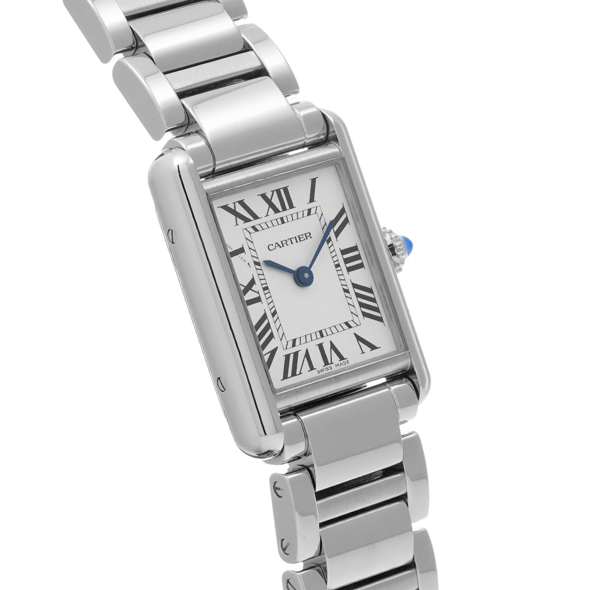 Tank Must SM WSTA0051 Silver CARTIER Ladies [Pre-owned]