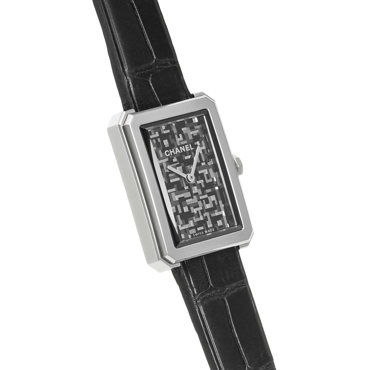 Boyfriend Neo Tweed H6127 Gray CHANEL Women's [Pre-owned].