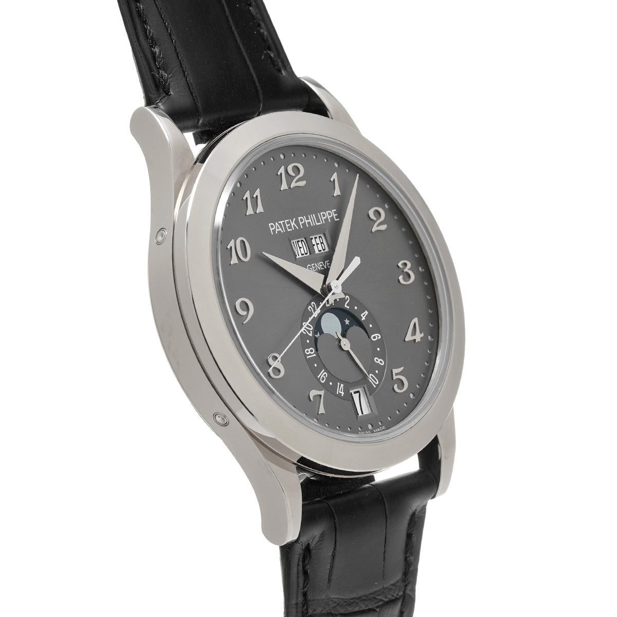 Annual Calendar 5396G-014 Gray PATEK PHILIPPE Men's [Pre-Owned].