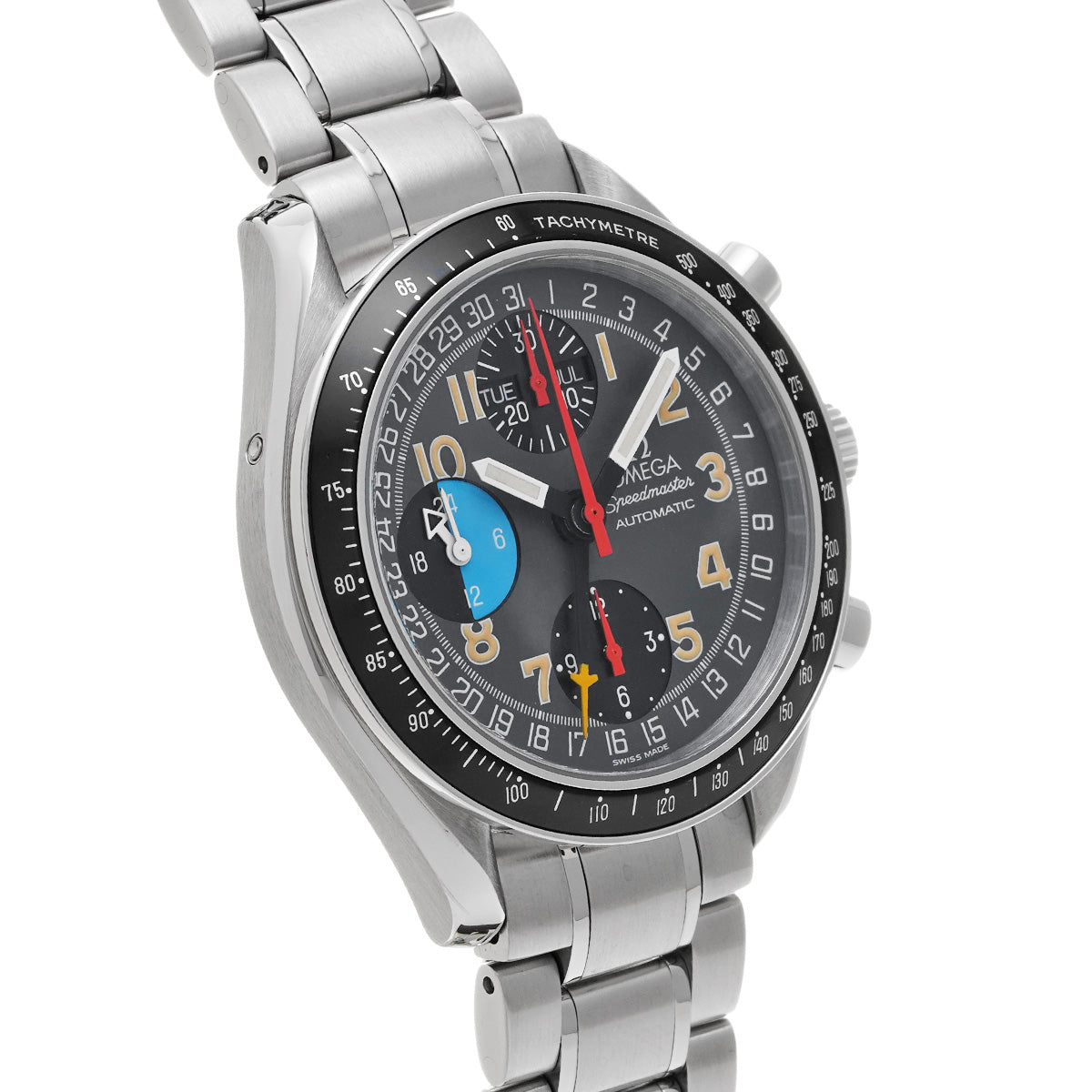 Speedmaster Mark 40 AM/PM 3520.53 Gray/Black OMEGA Men's [Pre-Owned].