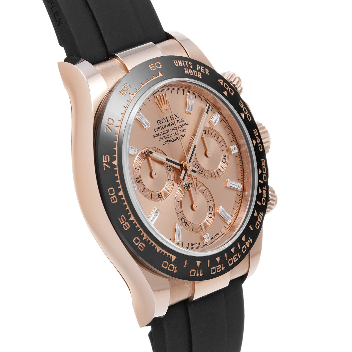Cosmograph Daytona 116515LNA Random Serial Ros/Diamond ROLEX Men's [Pre-Owned].