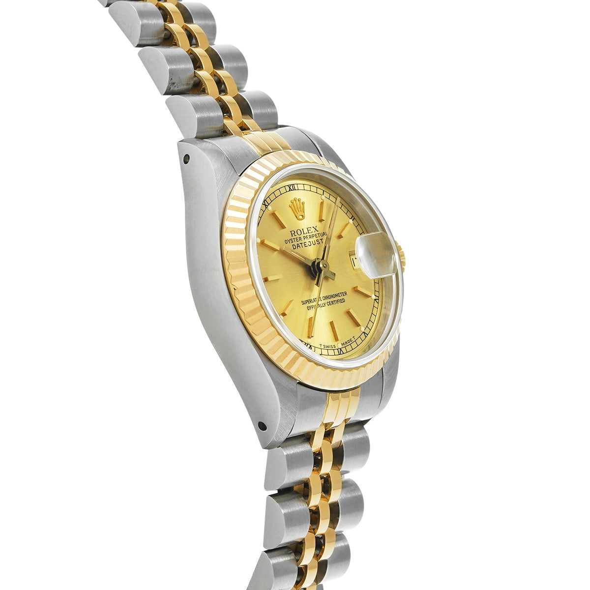 Datejust 69173 R (manufactured circa 1988) Champagne ROLEX Ladies [Pre-Owned].