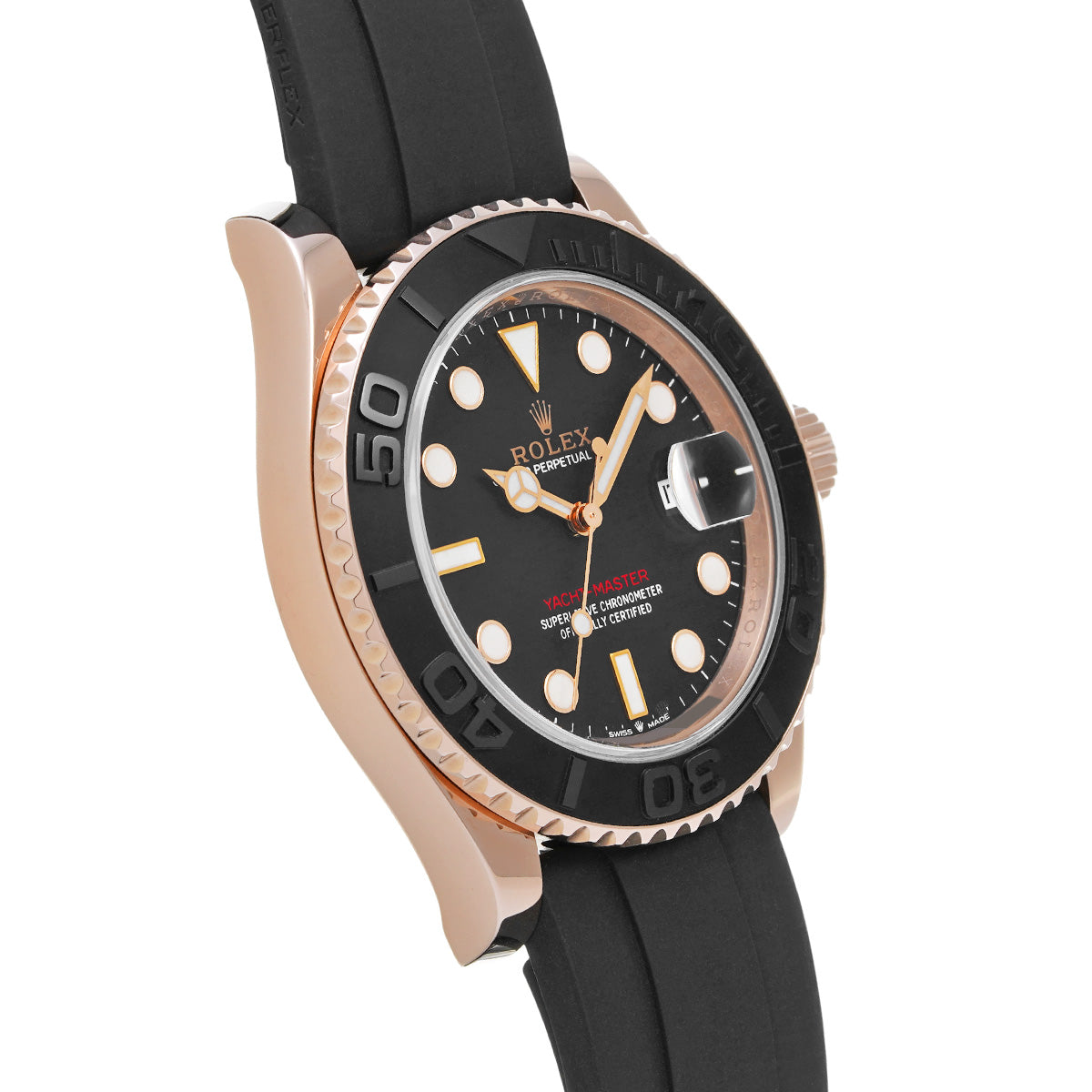 Yacht-Master 40 126655 Random Serial Black ROLEX Men's [Pre-Owned].