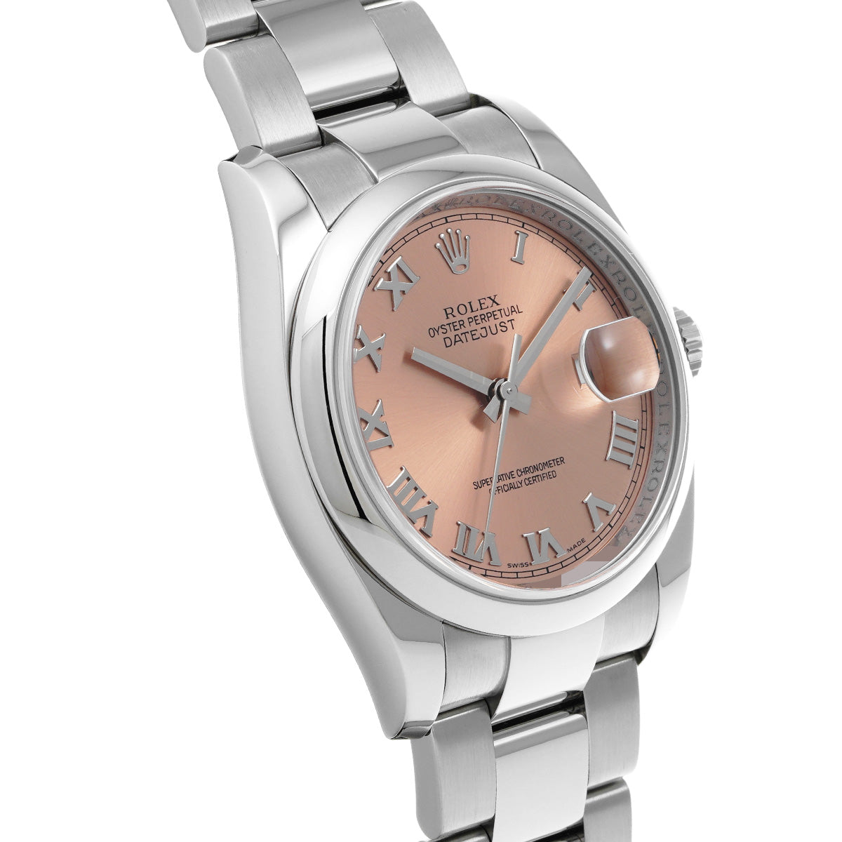 DATE JUST 116200 M (manufactured circa 2007) Pink ROLEX Men's [Pre-Owned].