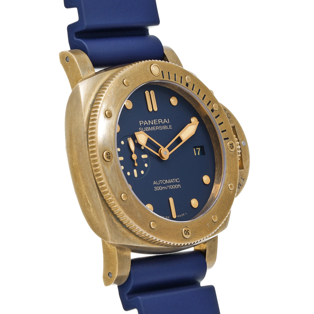 Submersible Bronzo Blue Abisso PAM01074 Number X (manufactured in 2021) Blue PANERAI Men's [Pre-Owned]