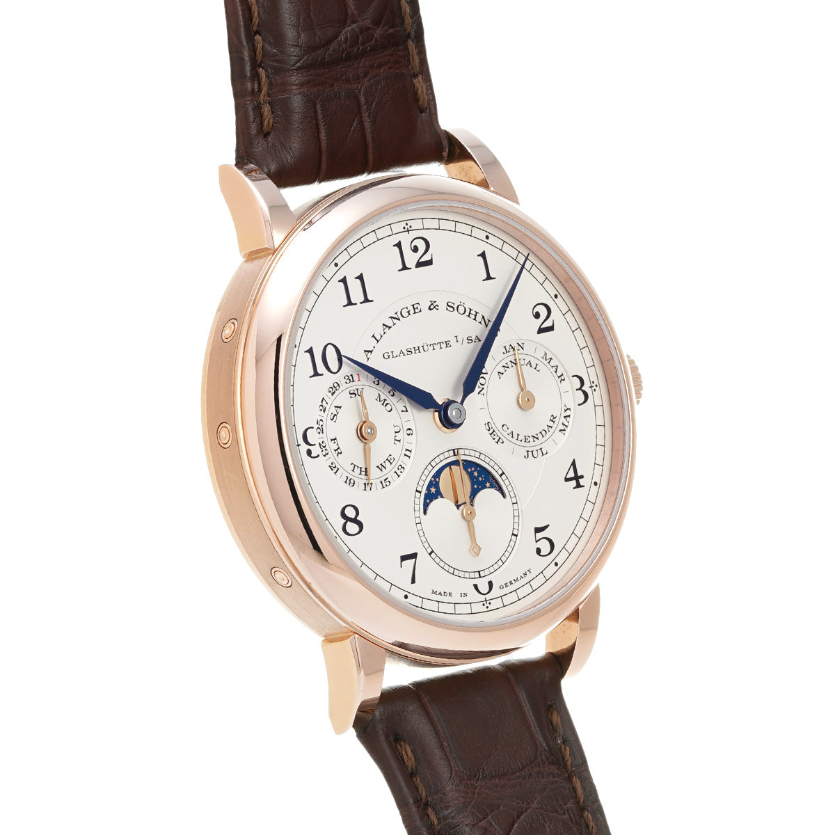 1815 Annual Calendar 238.032 E Silver A. Lange &amp; Sohne Men's [pre-owned]