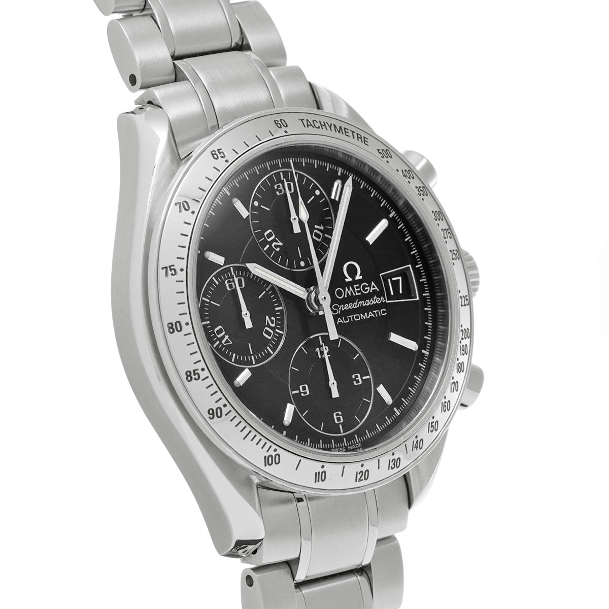 3513.50 Speedmaster Date Black OMEGA Men's [Pre-Owned].