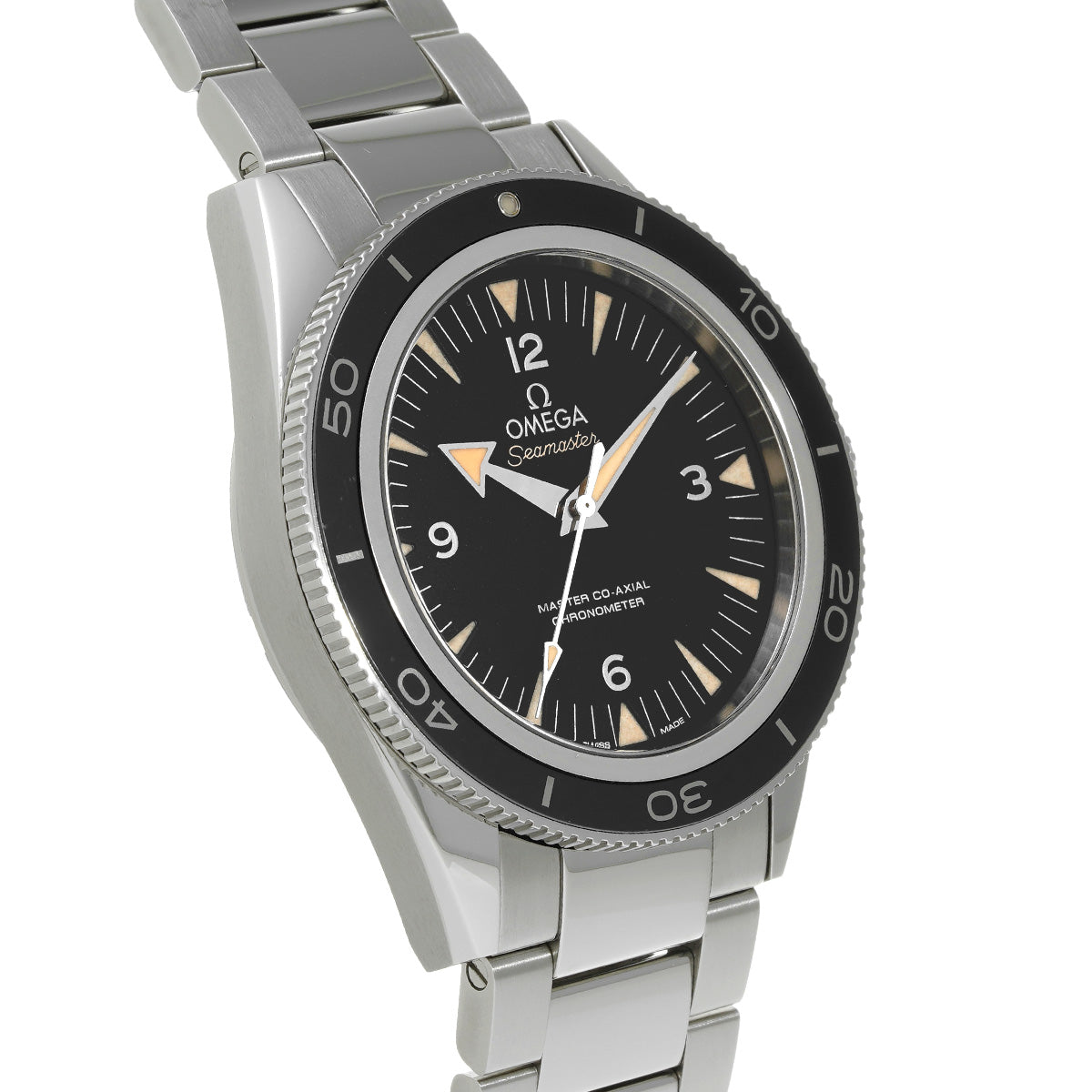 Seamaster 300 Master Co-Axial 233.30.41.21.01.001 Black OMEGA Men's [pre-owned].