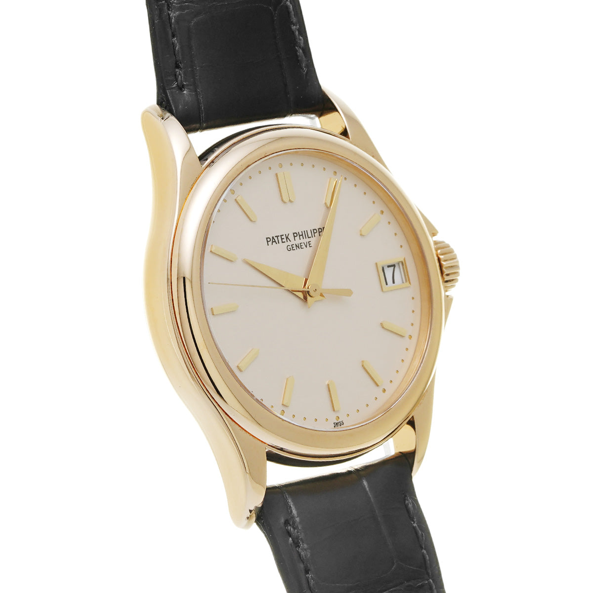 Calatrava 5127J-001 Opaline PATEK PHILIPPE Men's [Pre-Owned].