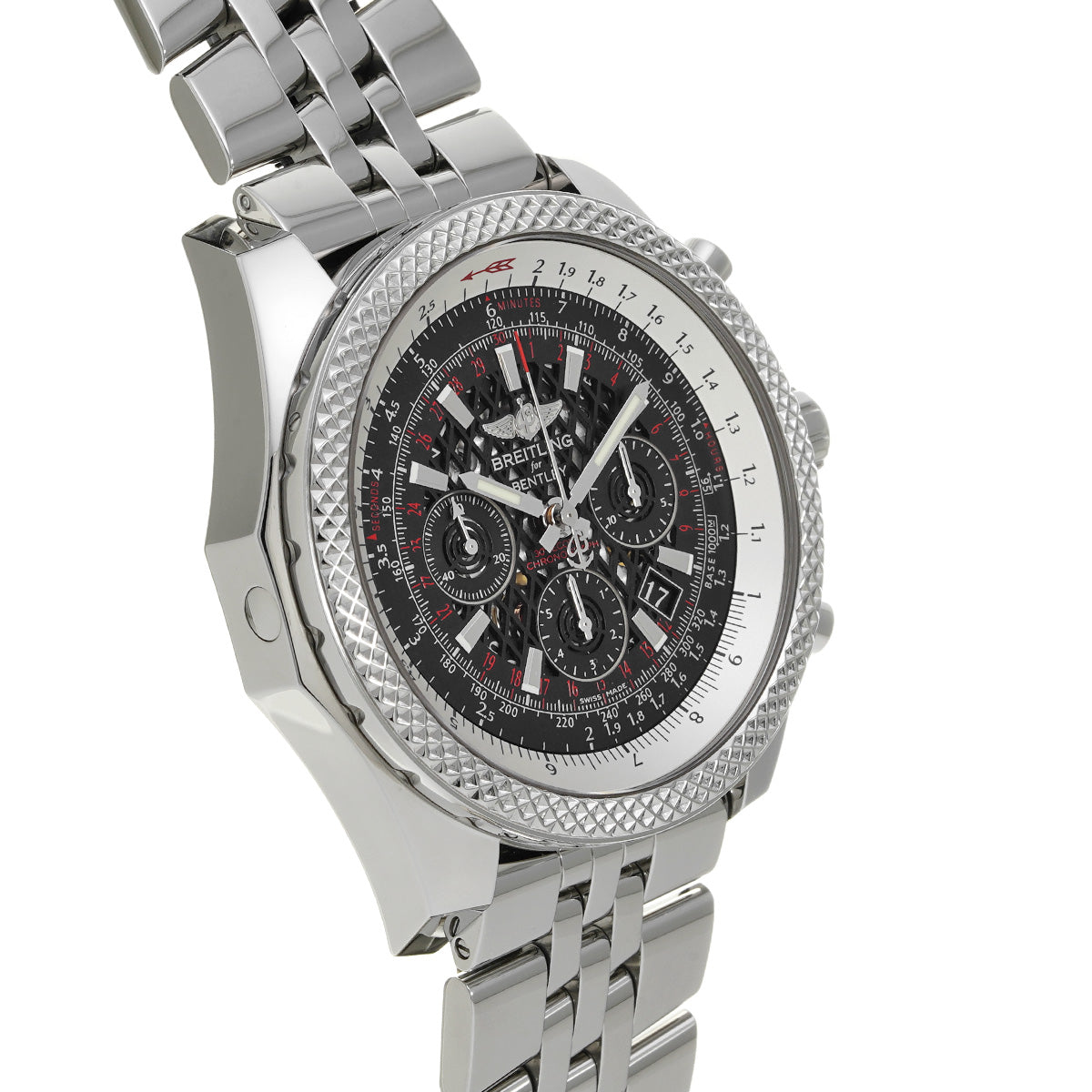 Bentley B06 AB061112/BC42 Black BREITLING Men's [Pre-Owned].