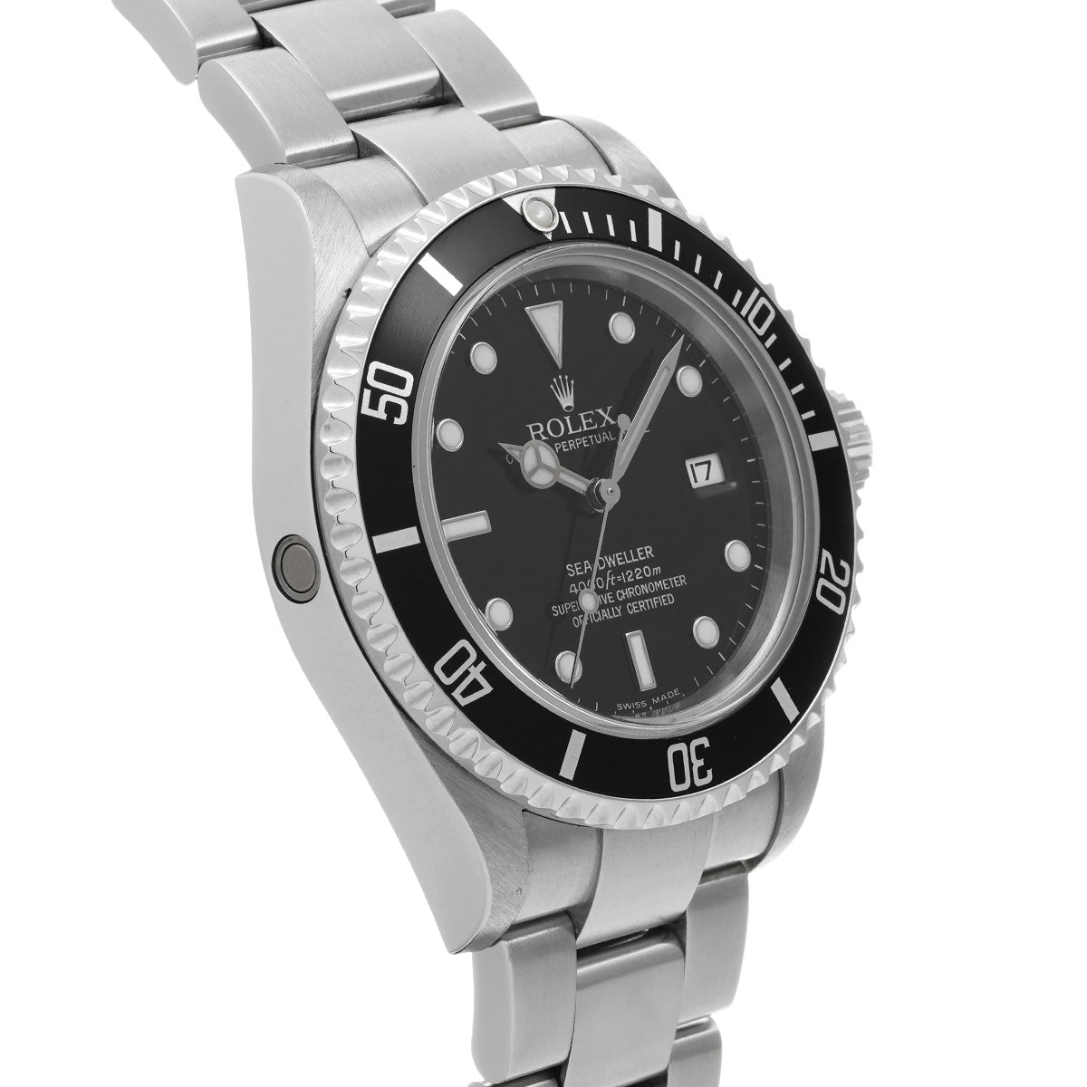 Sea-Dweller 16600 F (made around 2004) Black ROLEX Men's [Pre-Owned].