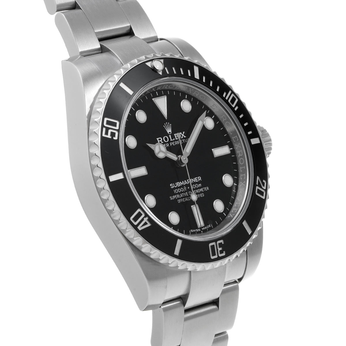 Submariner 114060 Random Serial Black ROLEX Men's [Pre-Owned].