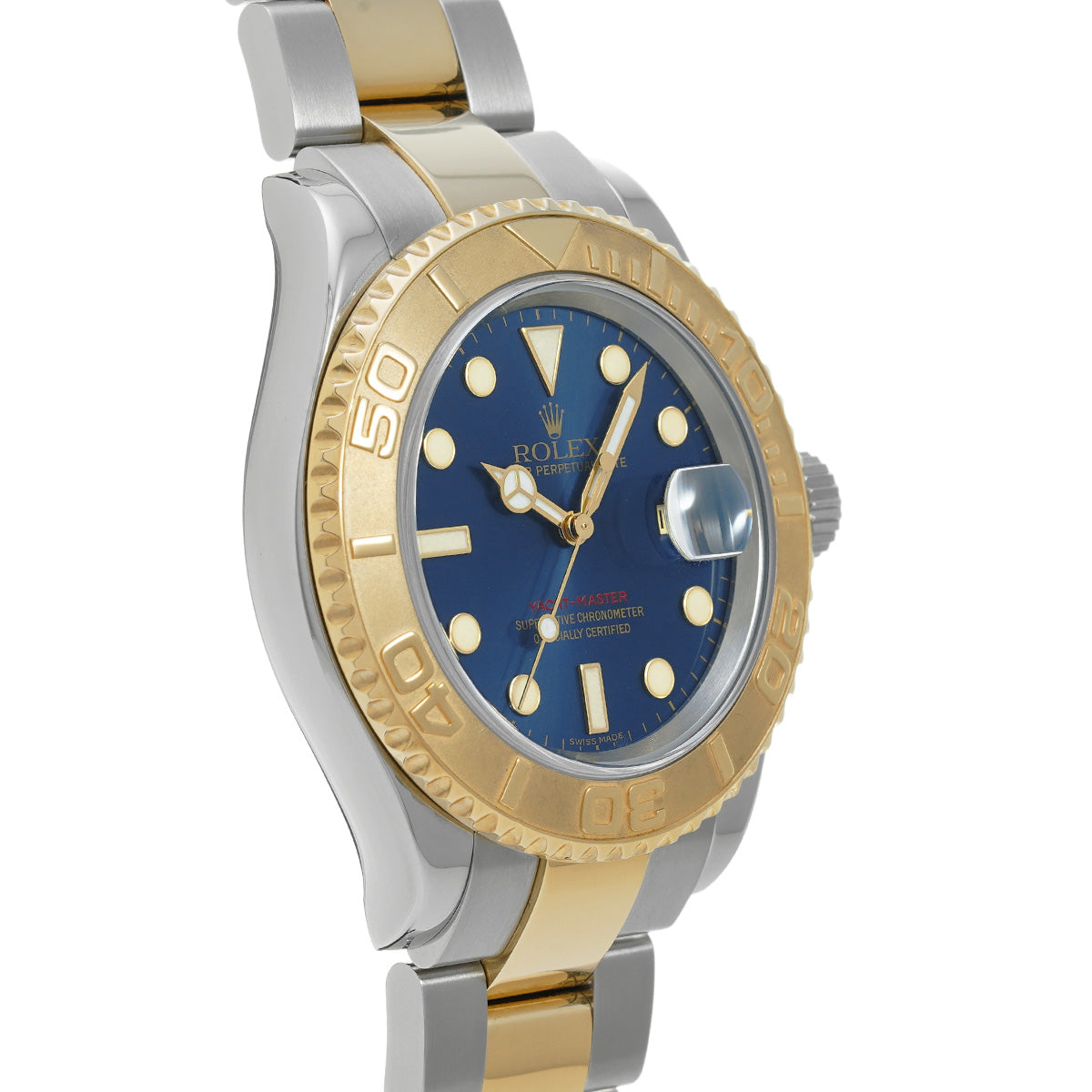 Yacht-Master 16623 Z (manufactured circa 2006) Blue ROLEX Men's [Pre-Owned].