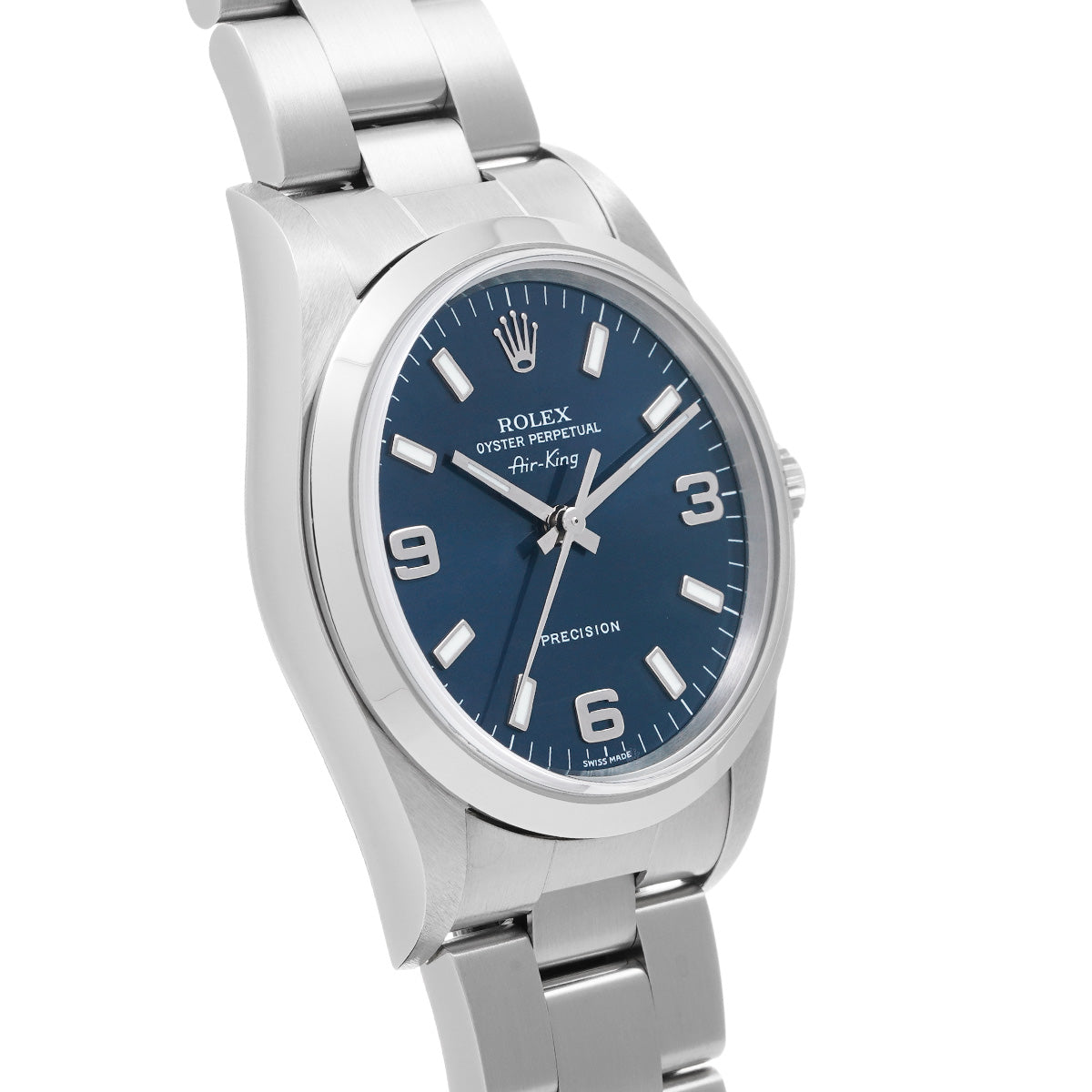 Air-King 14000M D (manufactured circa 2005) Blue ROLEX Men's [Pre-Owned].