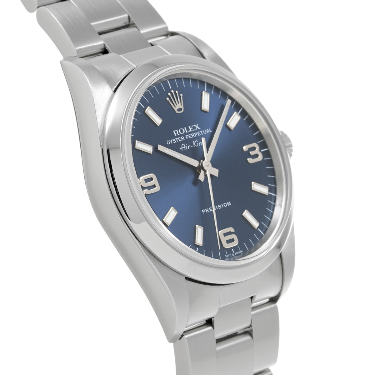 Air-King 14000 A (manufactured circa 1999) Blue ROLEX Men's [Pre-Owned].