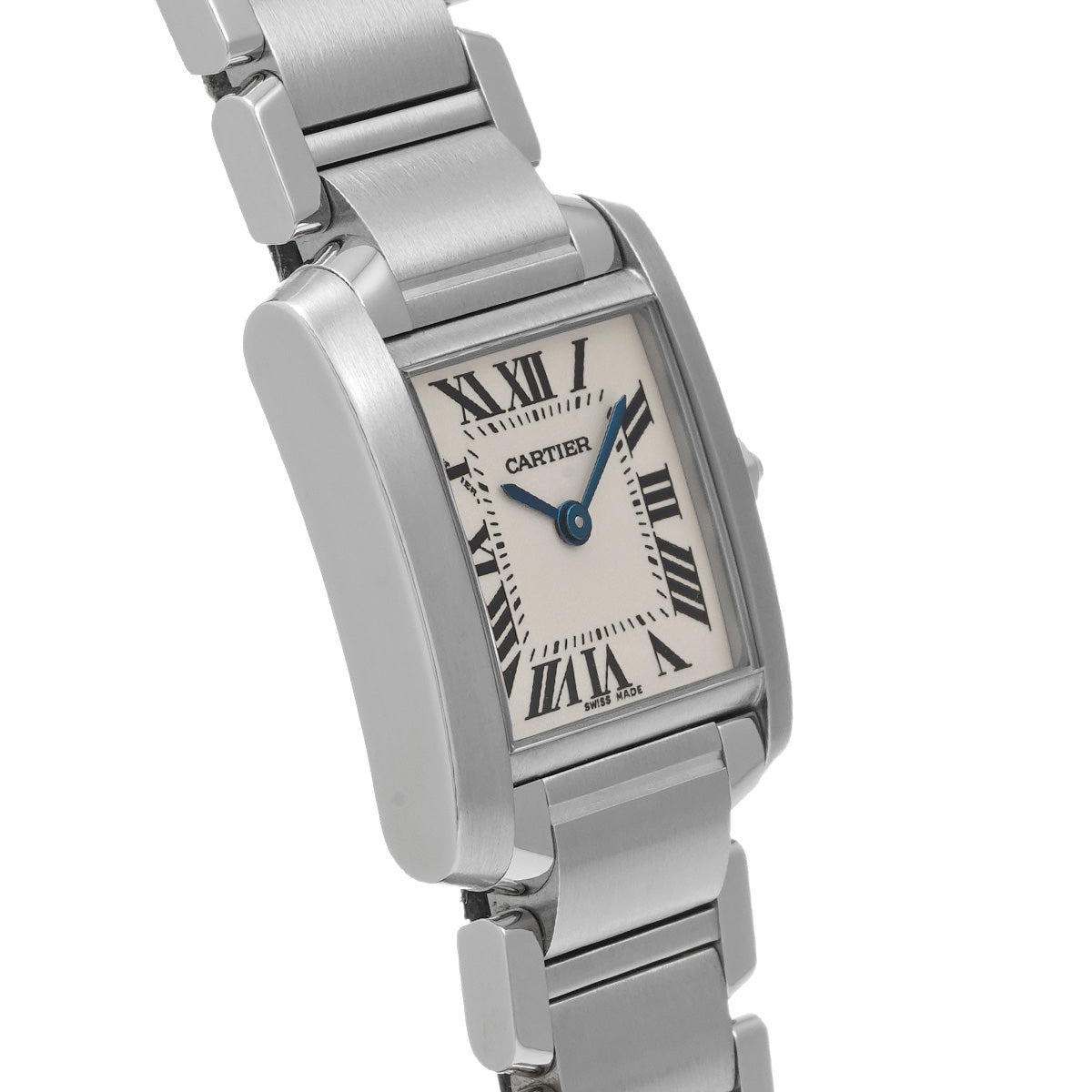 Tank Francaise SM W51008Q3 Silver CARTIER Ladies [Pre-owned]