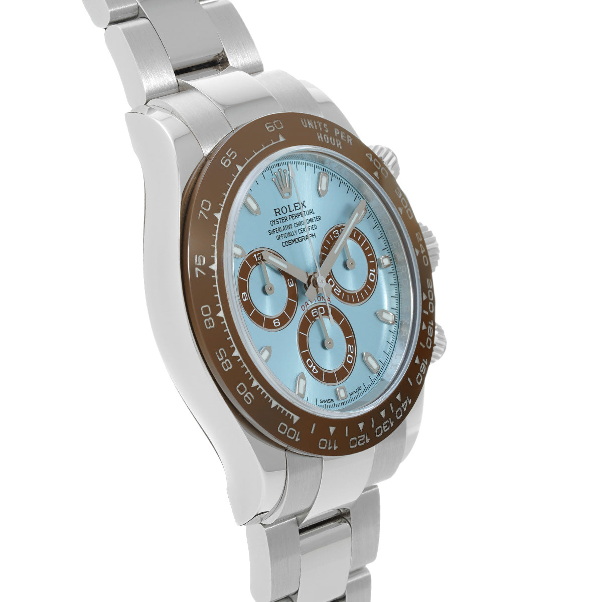 Cosmograph Daytona 116506 Ice Blue/Chestnut Brown ROLEX Men's [Pre-owned]