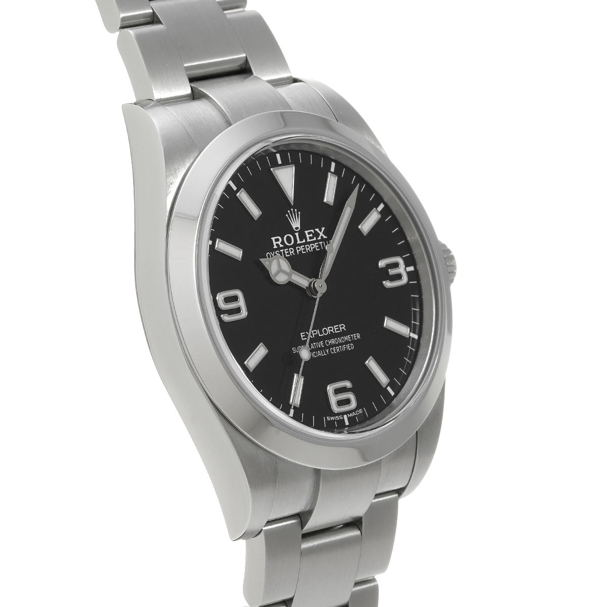 Explorer 214270 Random Serial Black ROLEX Men's [Pre-owned].