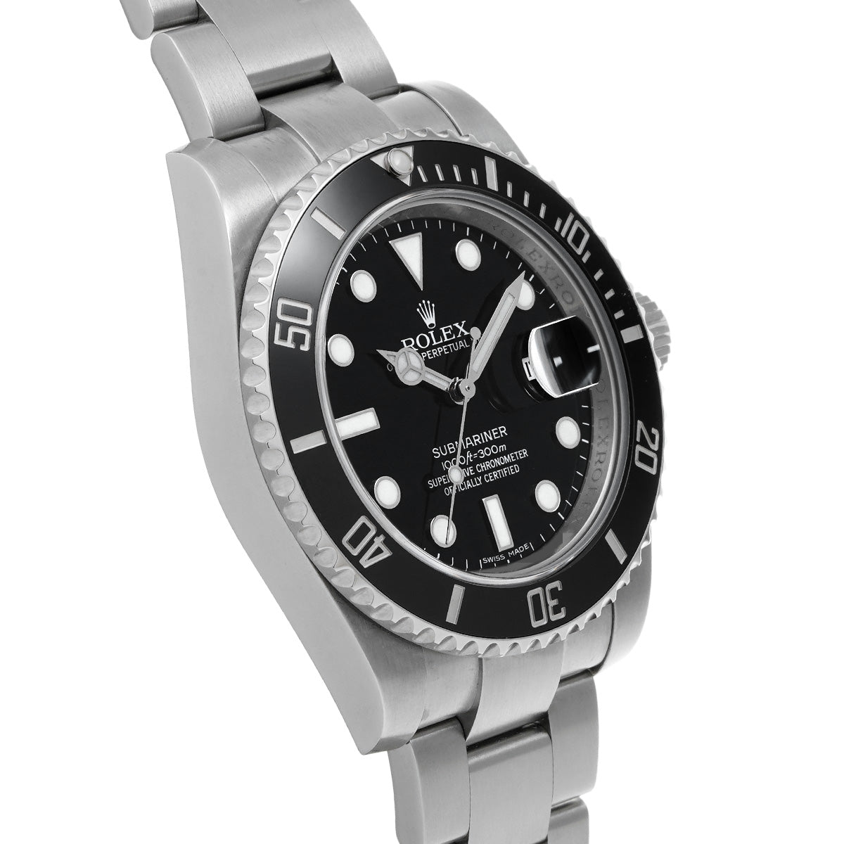 Submariner Date 116610LN Random Serial Black ROLEX Men's [Pre-Owned].