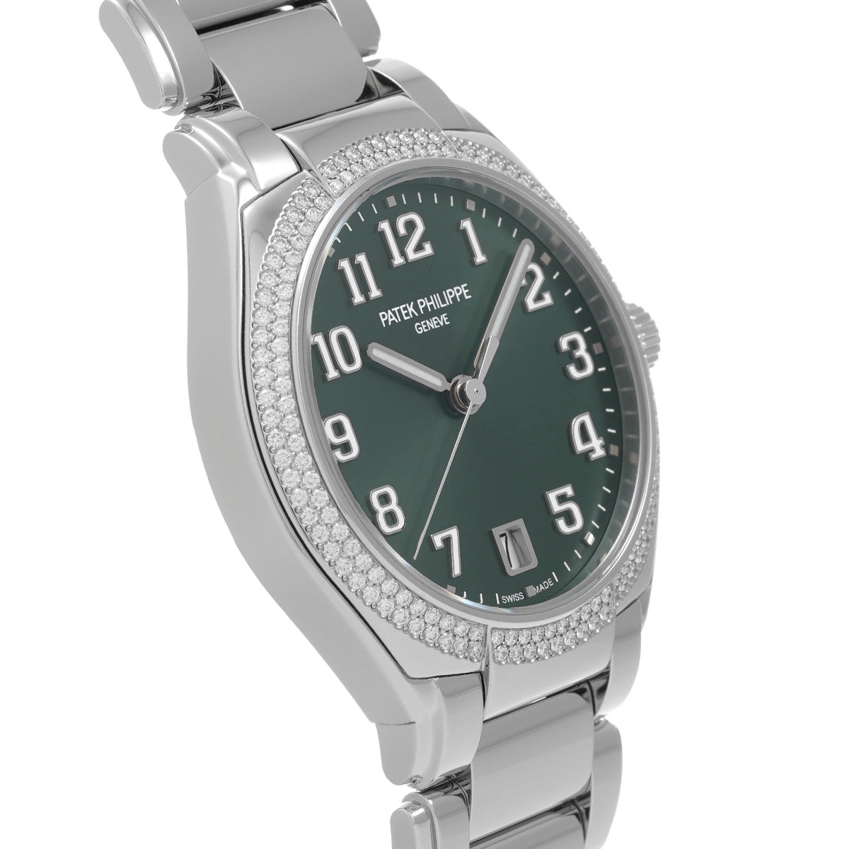 Twenty-4 7300/1200A-011 Olive Green Soleil PATEK PHILIPPE Ladies [Pre-Owned]