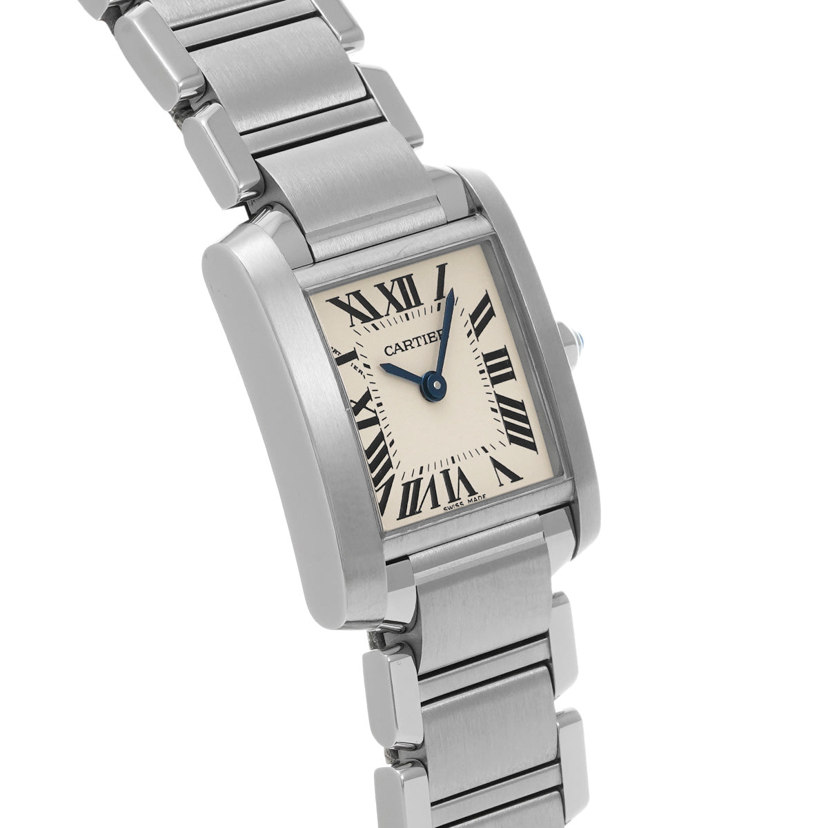 Tank Francaise SM W51008Q3 Silver CARTIER Ladies [Pre-owned]