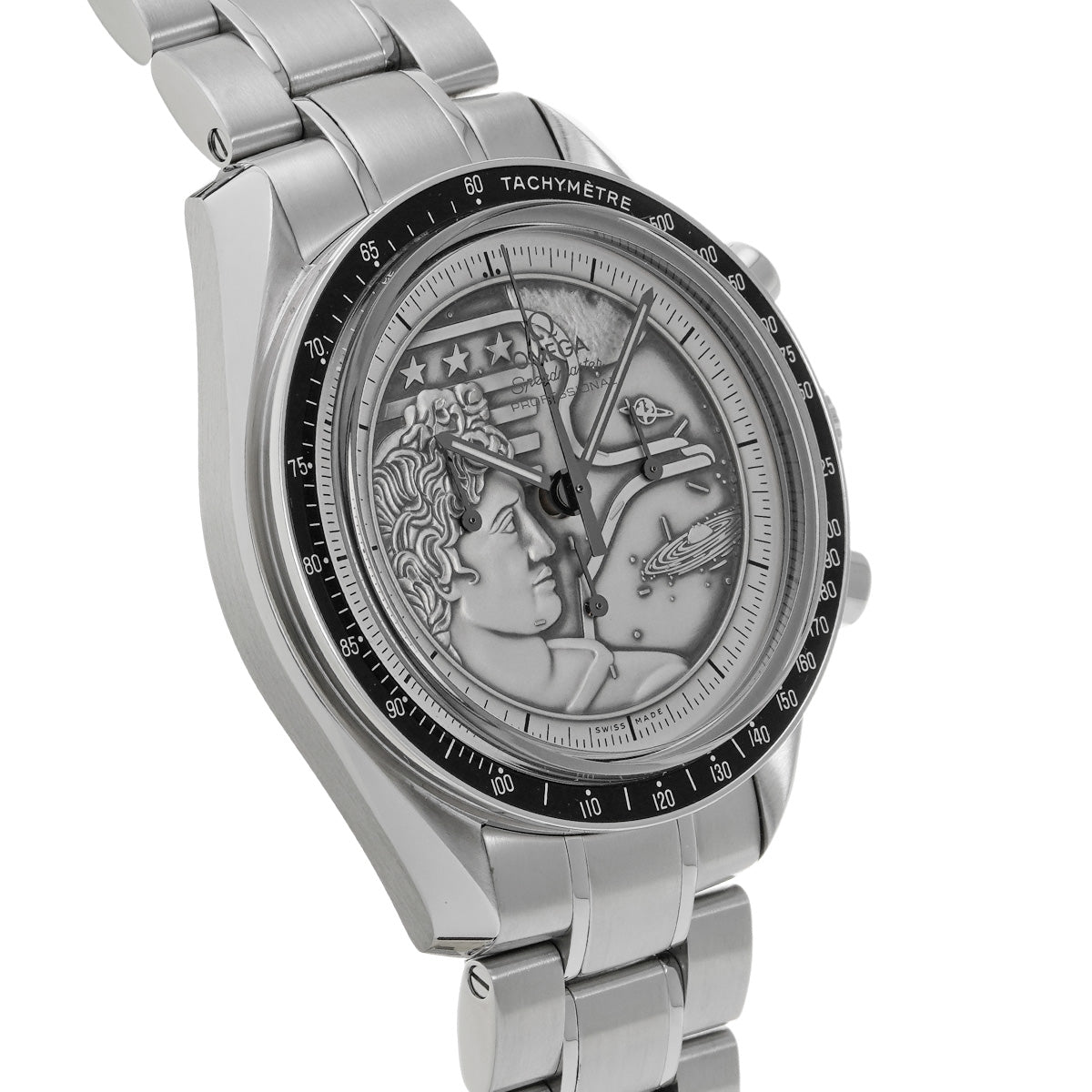 Speedmaster Apollo 17 40th 311.30.42.30.99.002 Silver OMEGA Men's [Pre-Owned].
