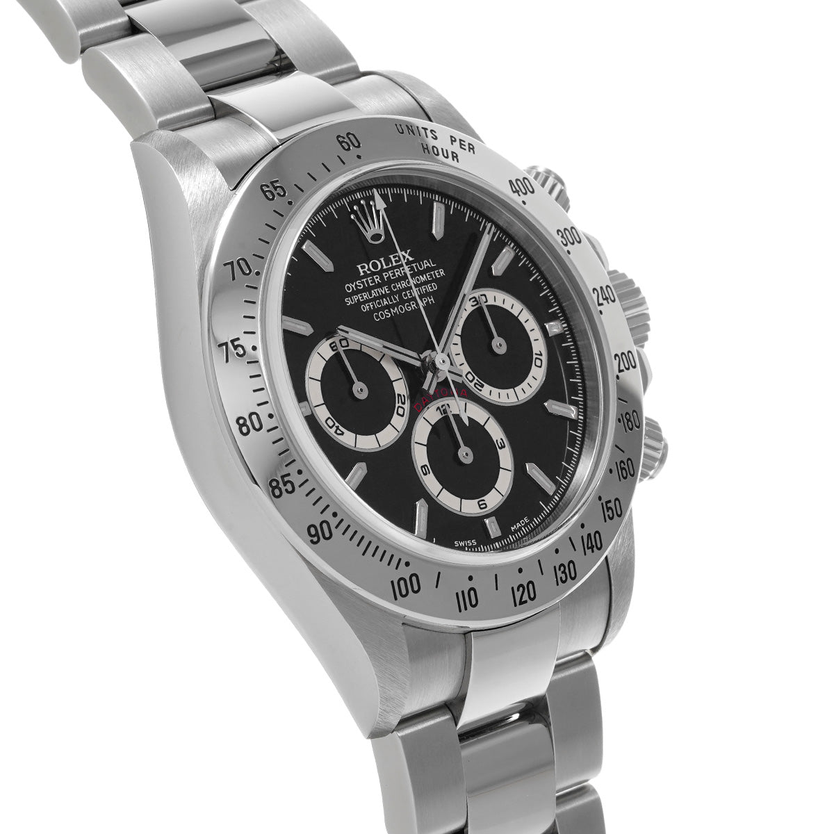 Cosmograph Daytona 16520 A (manufactured circa 1999) Black ROLEX Men's [Pre-Owned].