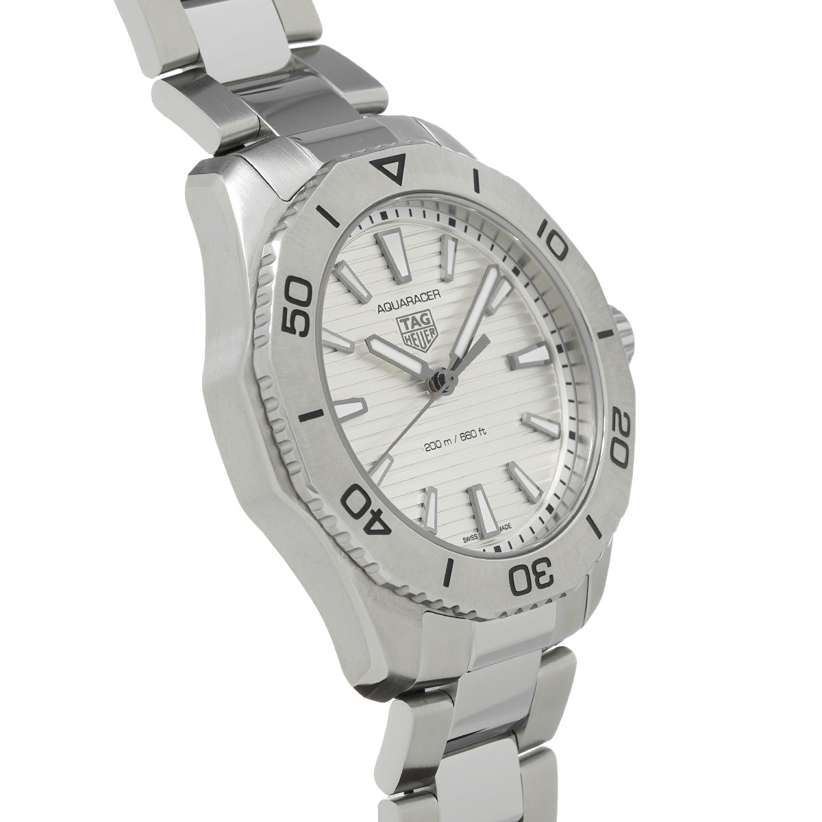 Aquaracer Professional 200 Quartz WBP1111.BA0627 Silver TAG HEUER Men's [Pre-Owned].
