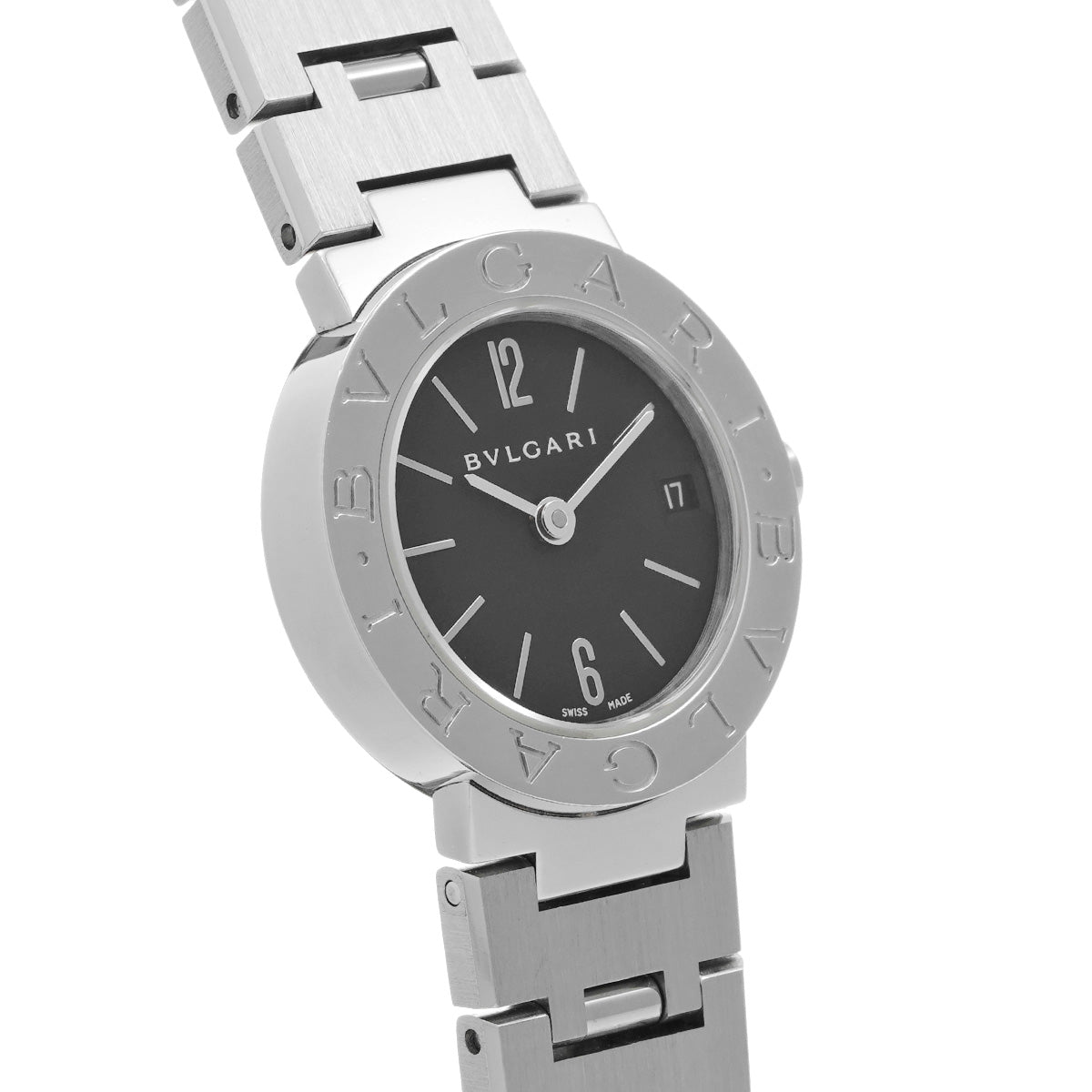 Bulgari Bulgari BB23SS Black BVLGARI Ladies [Pre-owned].