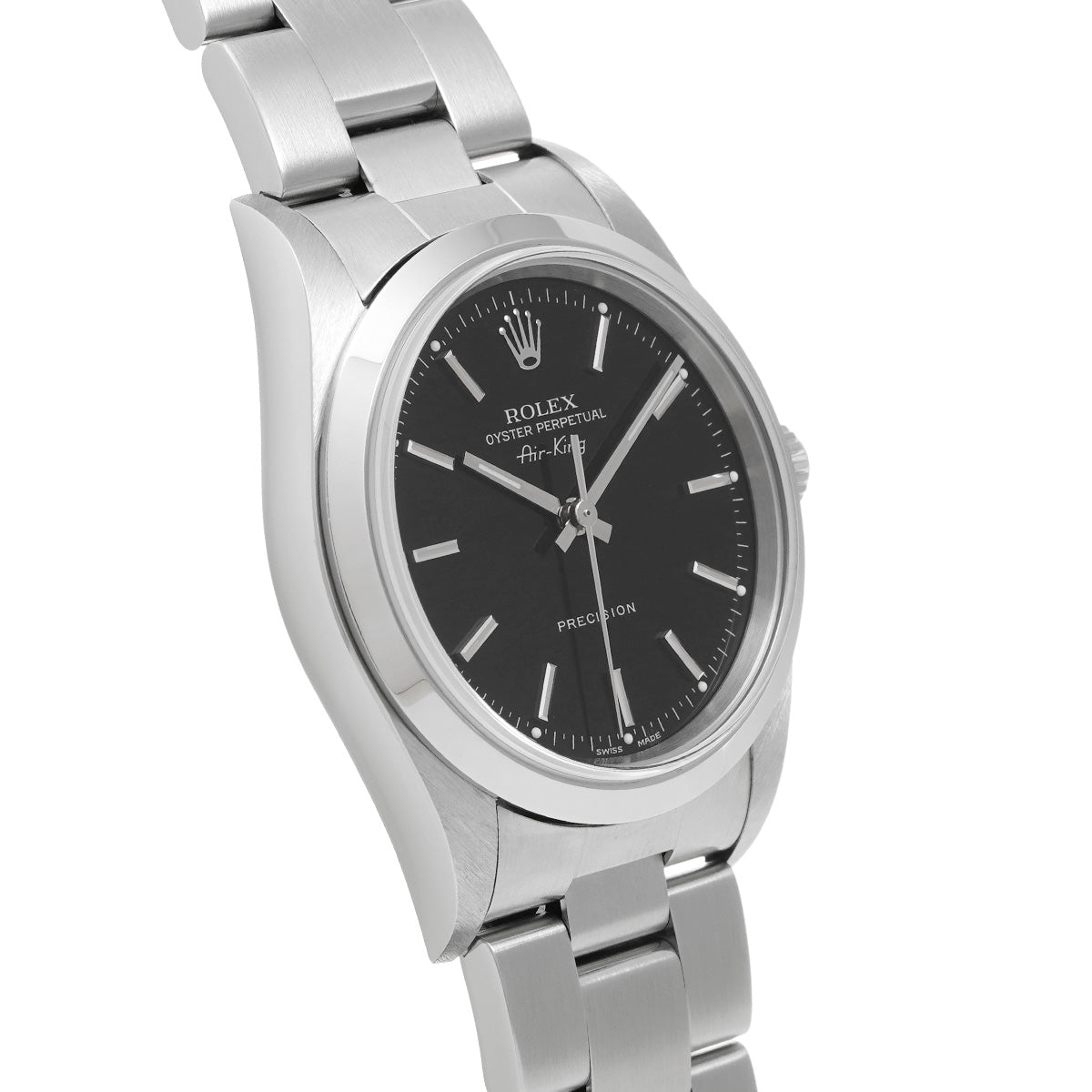 Air-King 14000M Y (manufactured around 2003) Black ROLEX Men's [Pre-Owned].