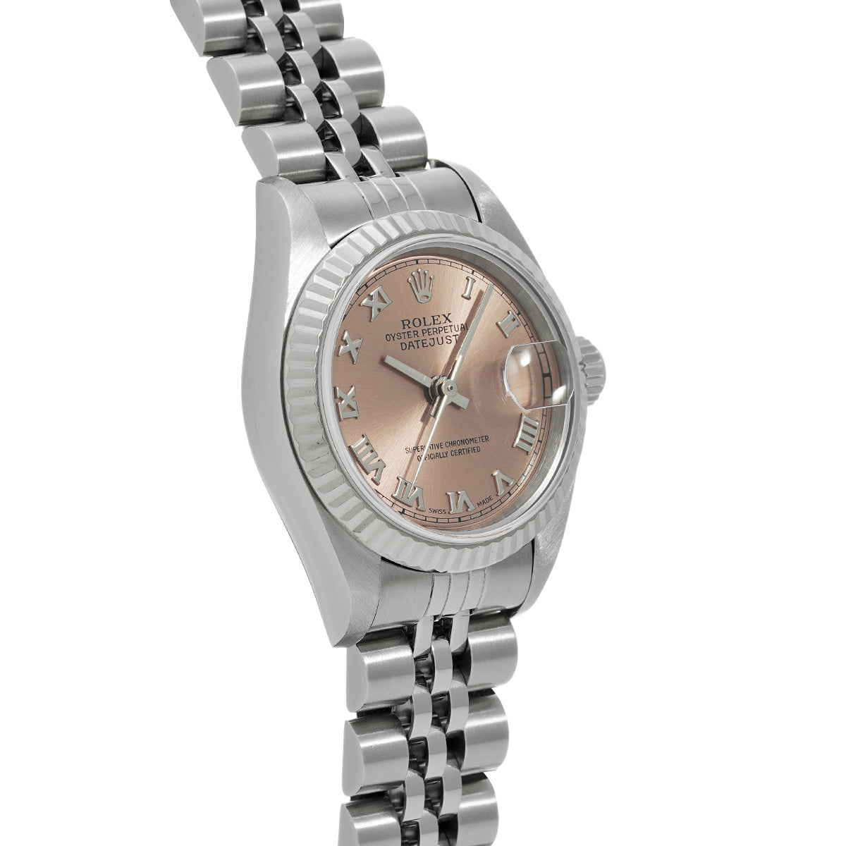 DATE JUST 79174 A (manufactured circa 1999) Pink ROLEX Ladies [Pre-Owned].