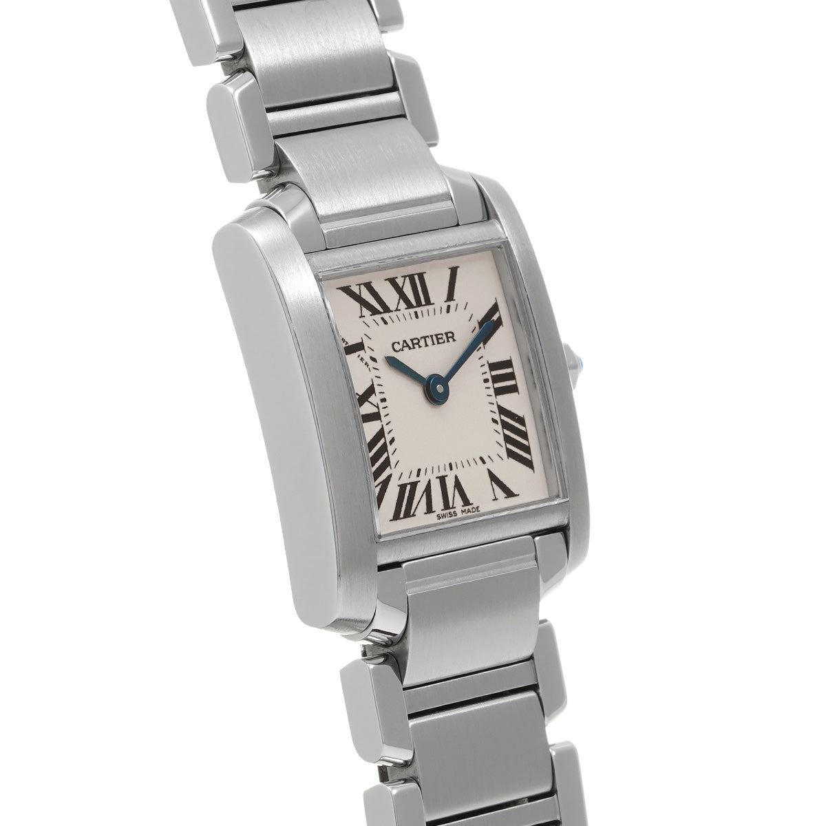 Tank Francaise SM W51008Q3 Silver CARTIER Ladies [Pre-owned]