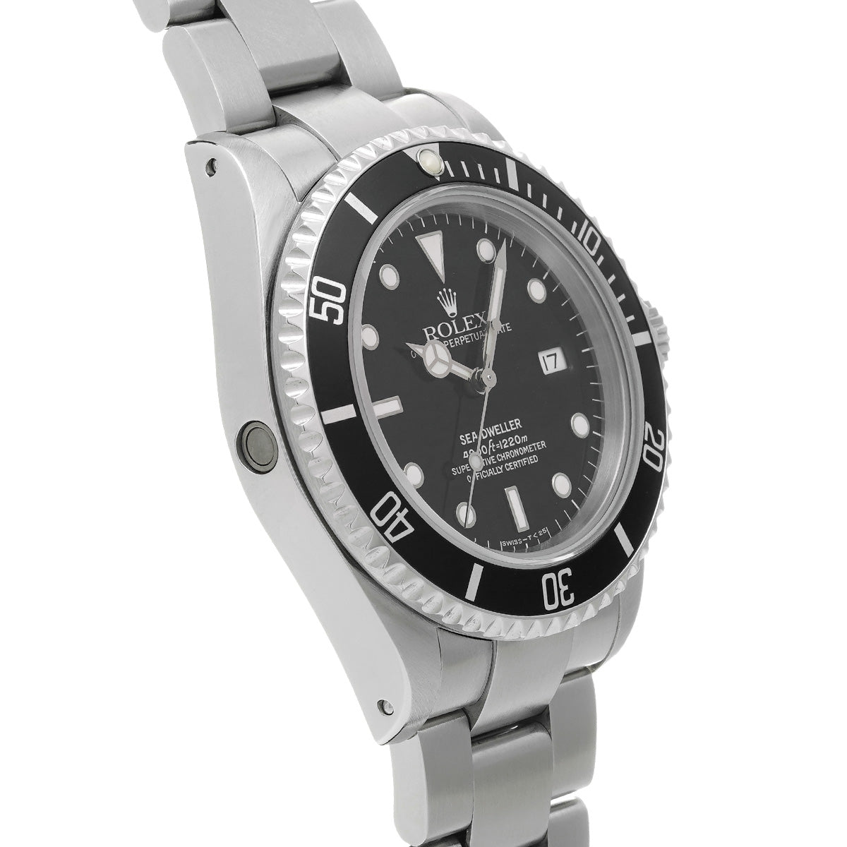Sea-Dweller 16600 S (made around 1994) Black ROLEX Men's [Pre-Owned].
