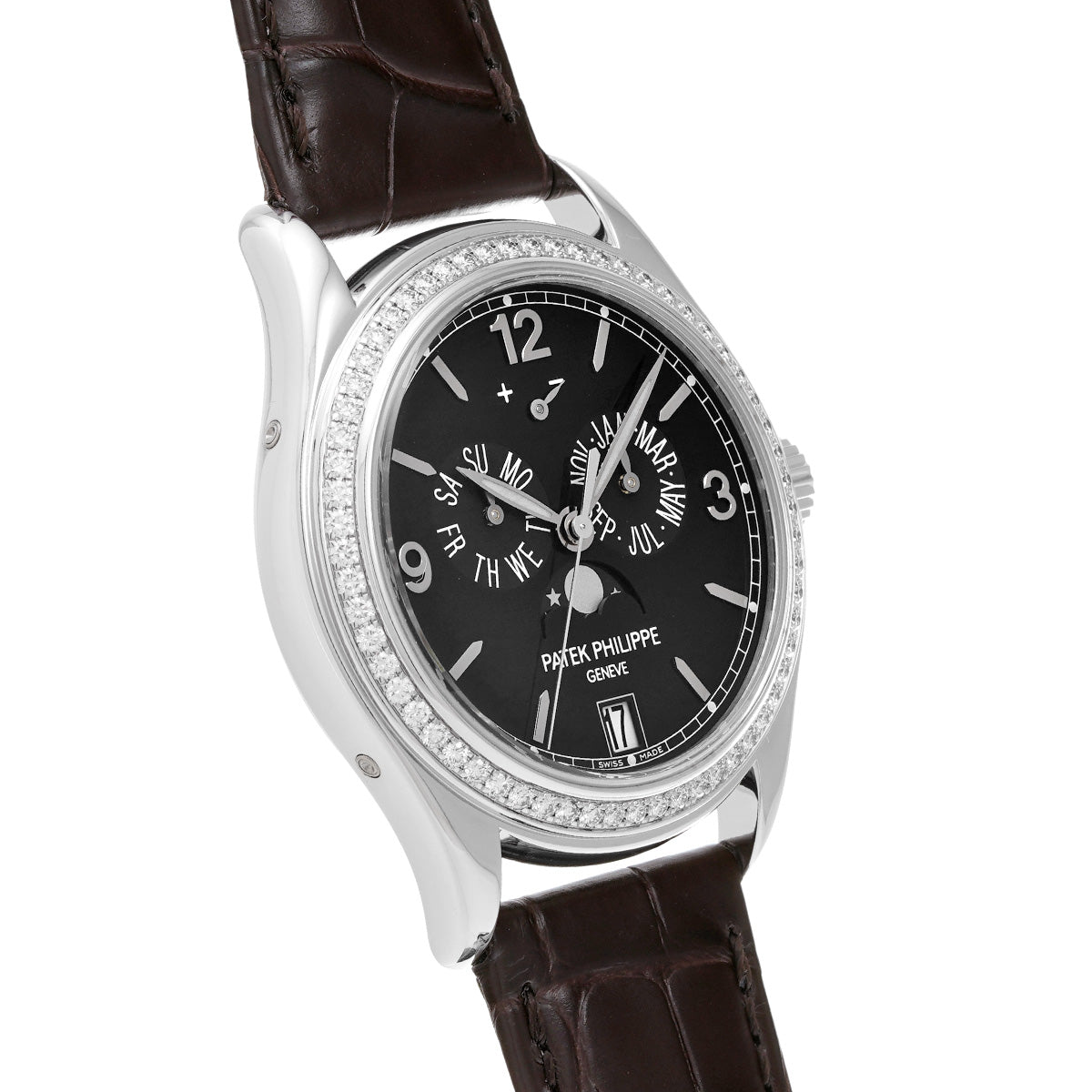 Complication Annual Calendar Moonphase 5147G-001 Black PATEK PHILIPPE Men's [Pre-Owned].
