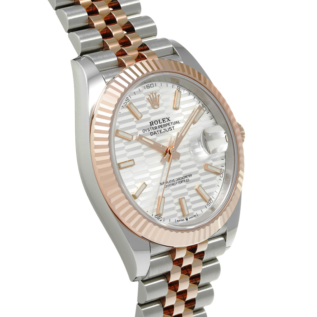 Datejust 41 126331 Random Serial Silver Fluted-Motif ROLEX Men's [Pre-Owned].