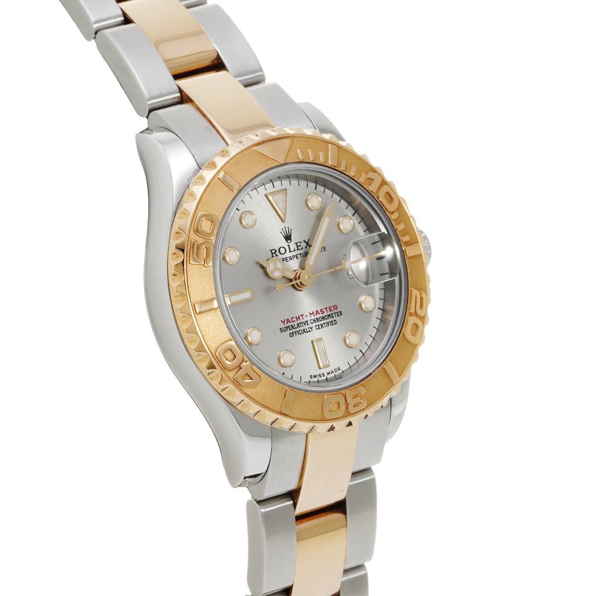 Yacht-Master 29 169623 F (manufactured circa 2003) Gray ROLEX Ladies [Pre-Owned].