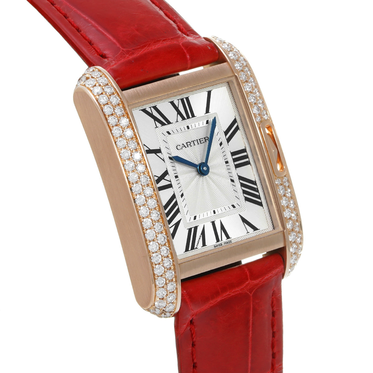 Tank Anglaise WT100029 Silver CARTIER Ladies [Pre-owned]