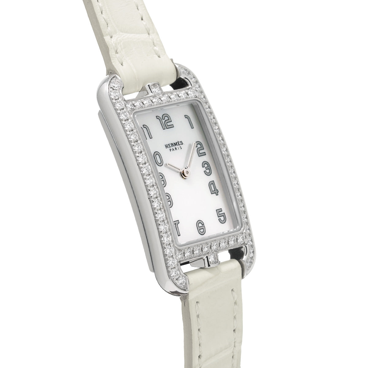 Nantucket NA2.230 White MOP HERMES Ladies [Pre-owned].