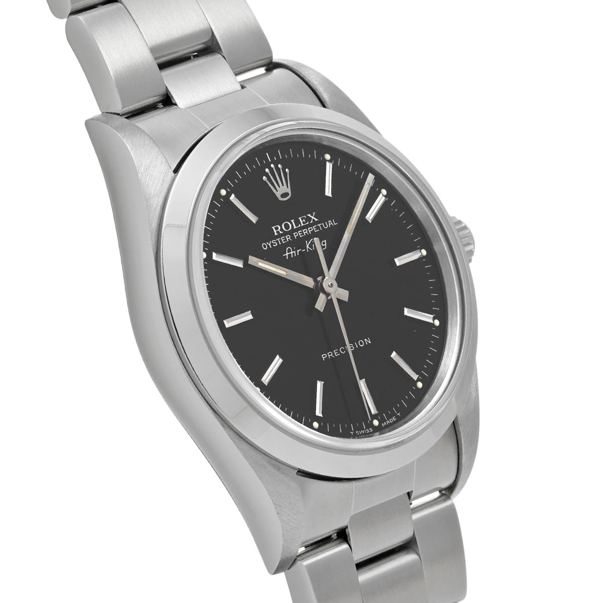 Air-King 14000 S (made around 1994) Black ROLEX Men's [Pre-owned].