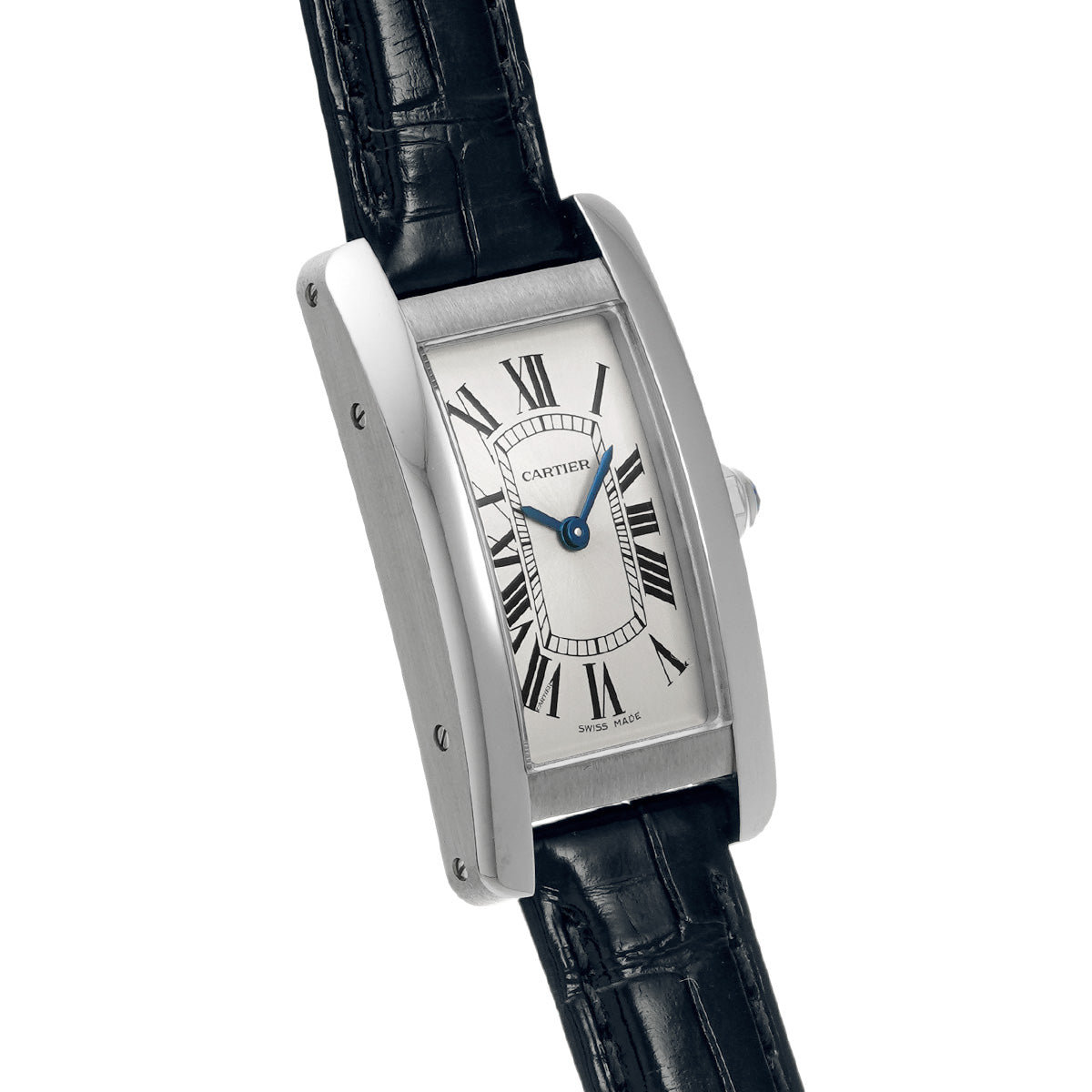 Tank American SM WSTA0043 Silver CARTIER Ladies [Pre-owned]