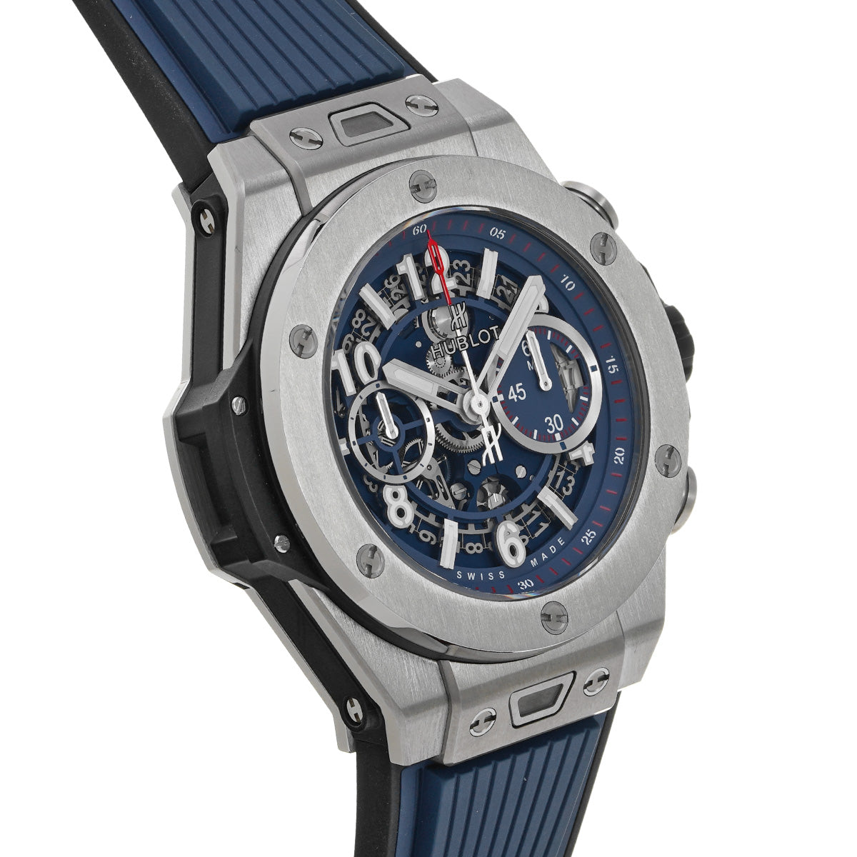Big Bang Unico Titanium 411.NX.5179.RX Blue HUBLOT Men's [Pre-owned]