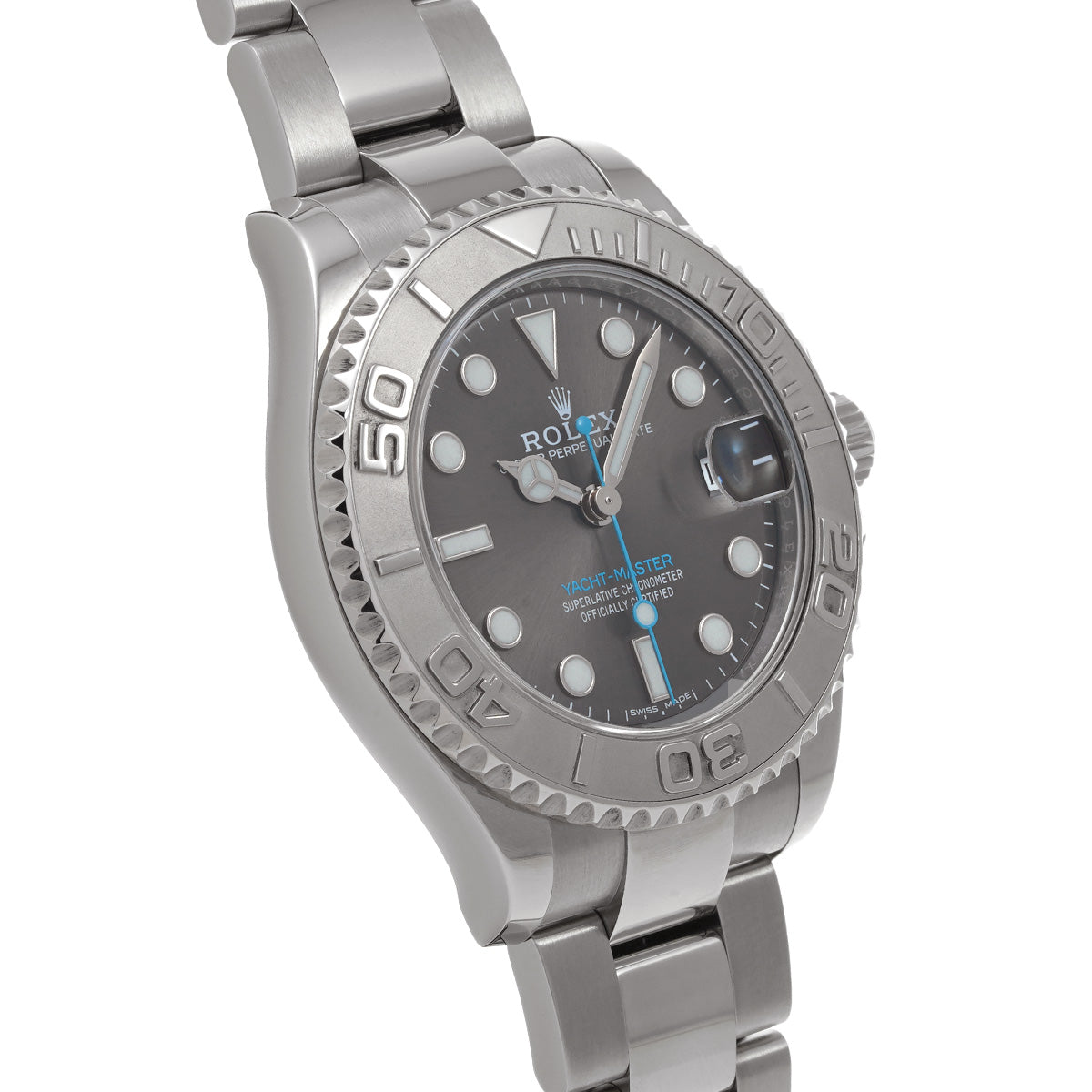Yacht-Master 37 268622 Random Serial Gray ROLEX Unisex [Pre-Owned].