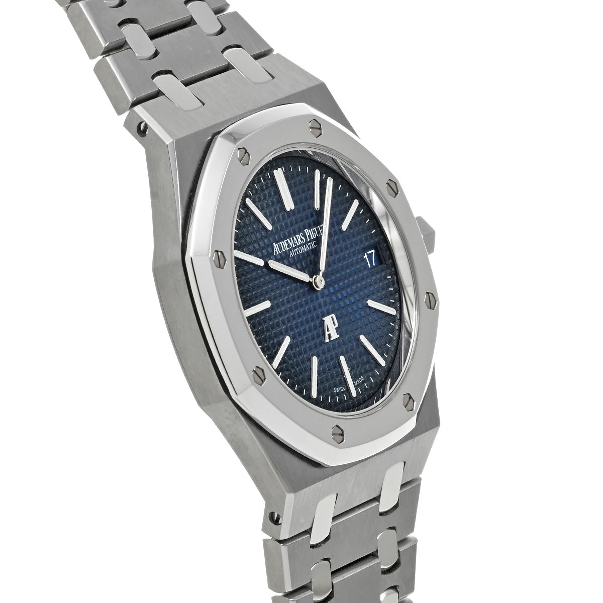 Royal Oak Jumbo Extra Thin 15202IP.OO.1240IP.01 Blue AUDEMARS PIGUET Men's [Pre-Owned].