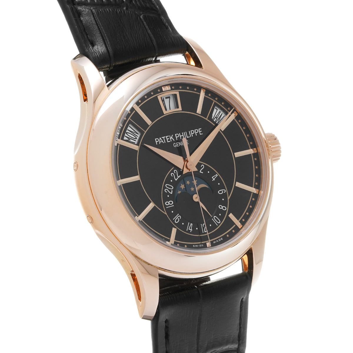 Complication Annual Calendar Moonphase 5205R-010 Black Laquer PATEK PHILIPPE Men's [Pre-Owned].