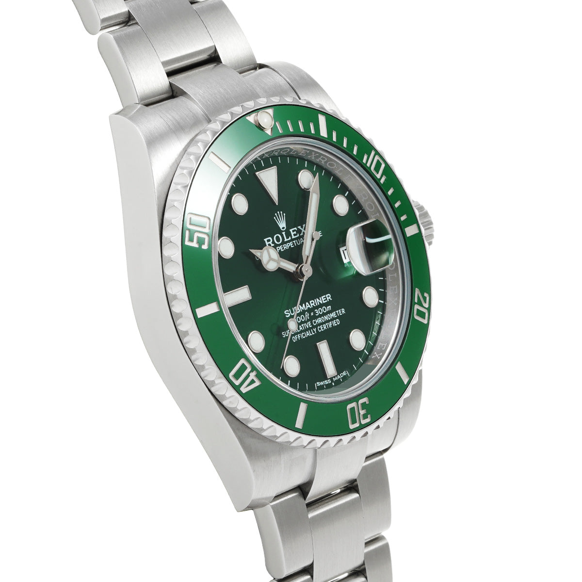 Submariner Date 116610LV Random Serial Green ROLEX Men's [Pre-Owned].