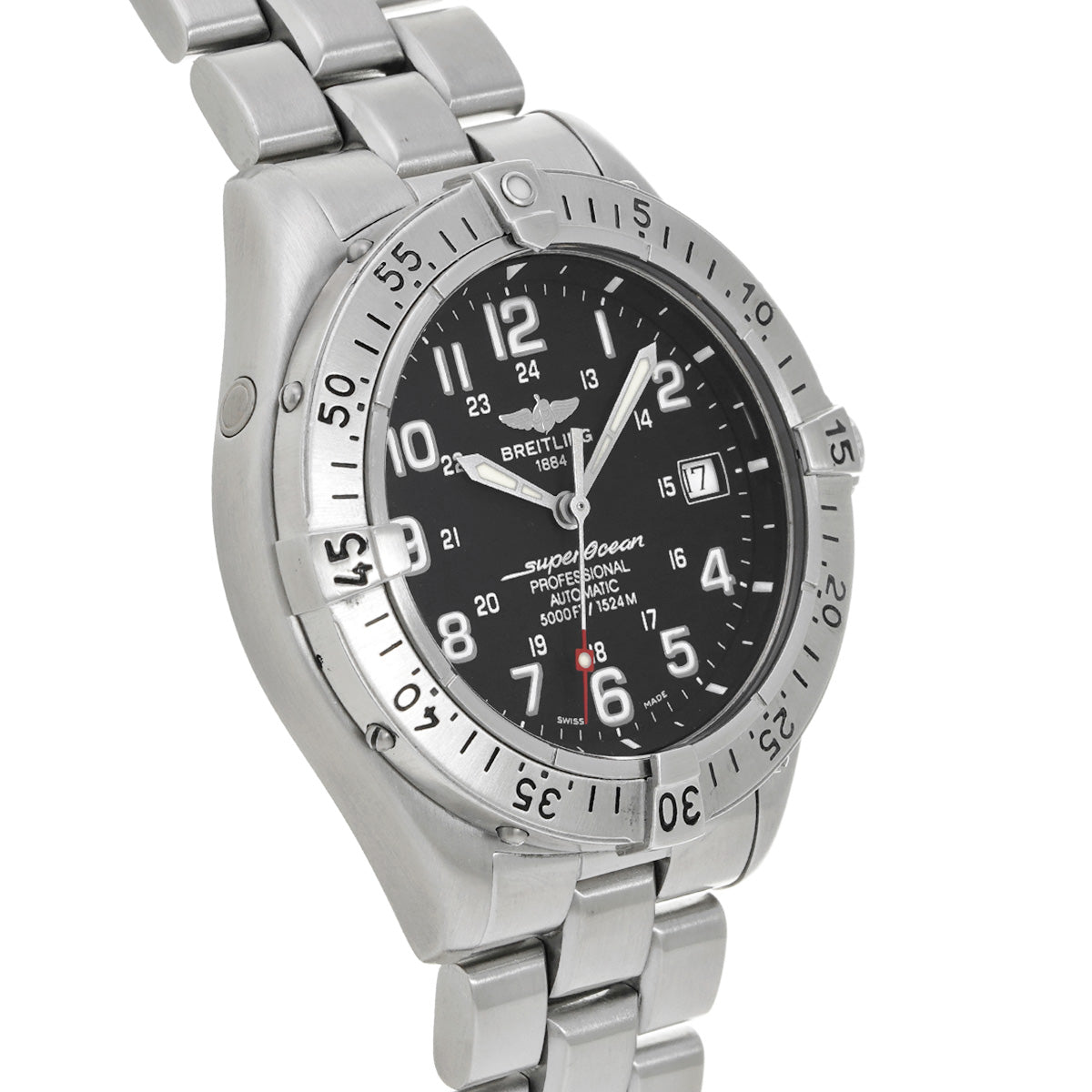 Super Ocean A17345 Black BREITLING Men's [Pre-Owned].