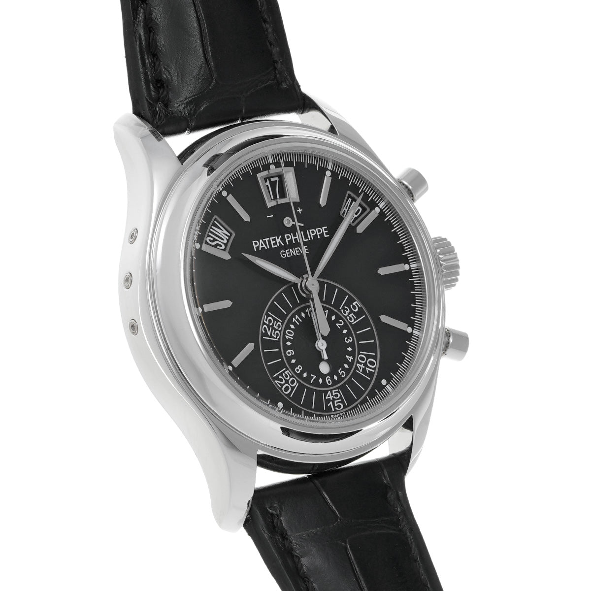 Complicated Annual Calendar Chronograph 5960P-016 Black PATEK PHILIPPE Men's [Pre-Owned].